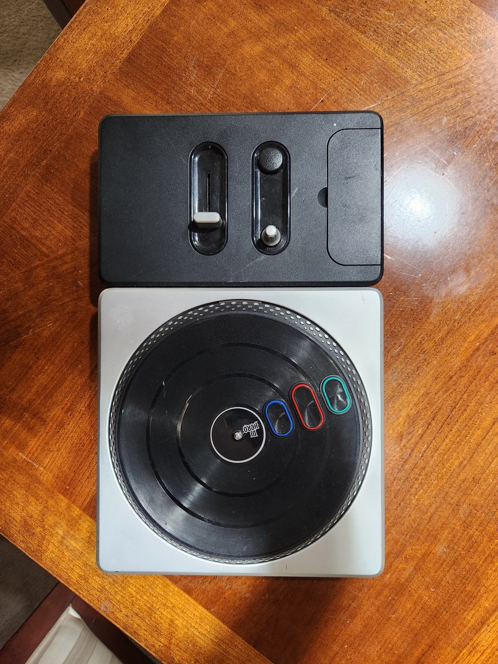 Portable DJ Turntable Controller - Black/White For X-Box 360